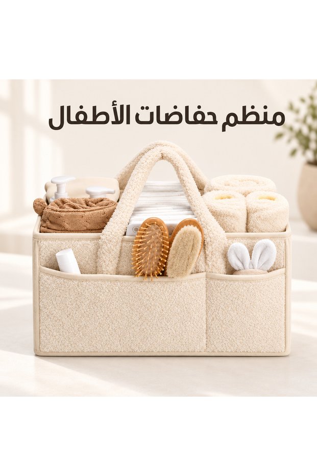 منظم حفاضات ومستلزمات الاطفال واغراض المولود - بيج