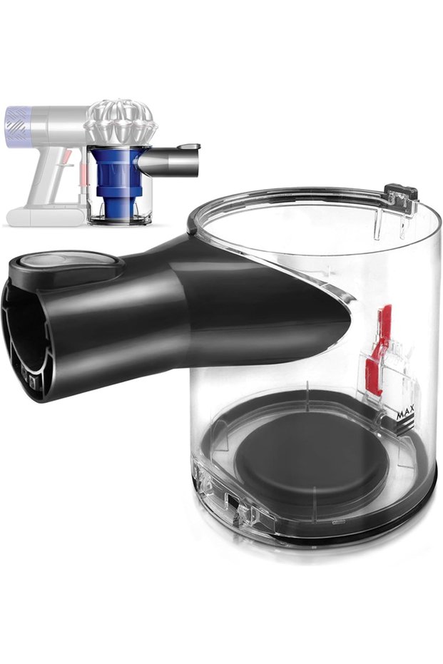 V6 Dust Container for Dyson V6 DC58 DC59 DC62 DC74 Vacuum Cleaner,Dust Bin Replacement Parts, A/B In