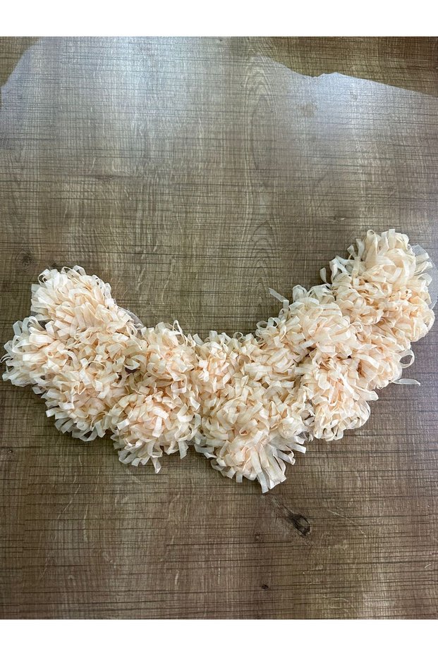 37X13 cm Embossed Ribbon Dress Collar Sewing Accessory