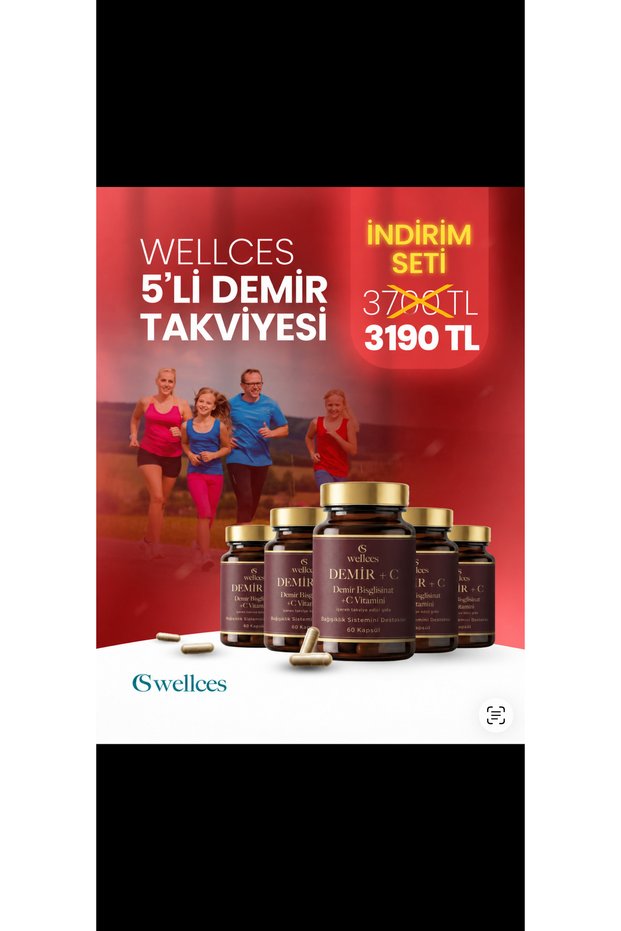 Iron+C 60 Capsules 5-Pack Advantage Pack