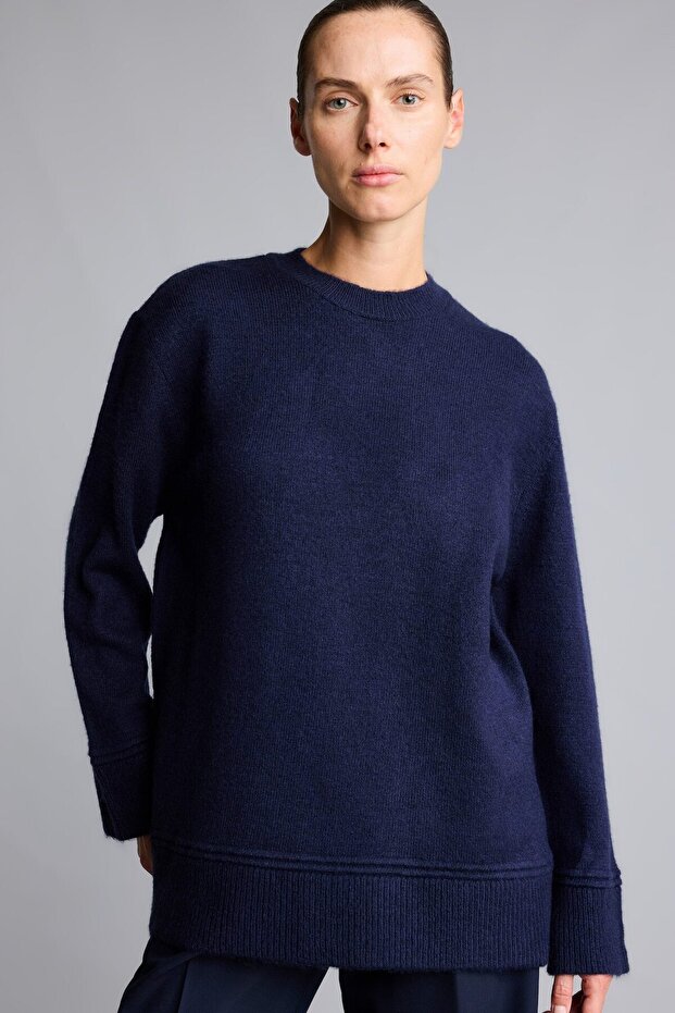 Loose Fit Knitwear Tunic H8080Ax26Wn