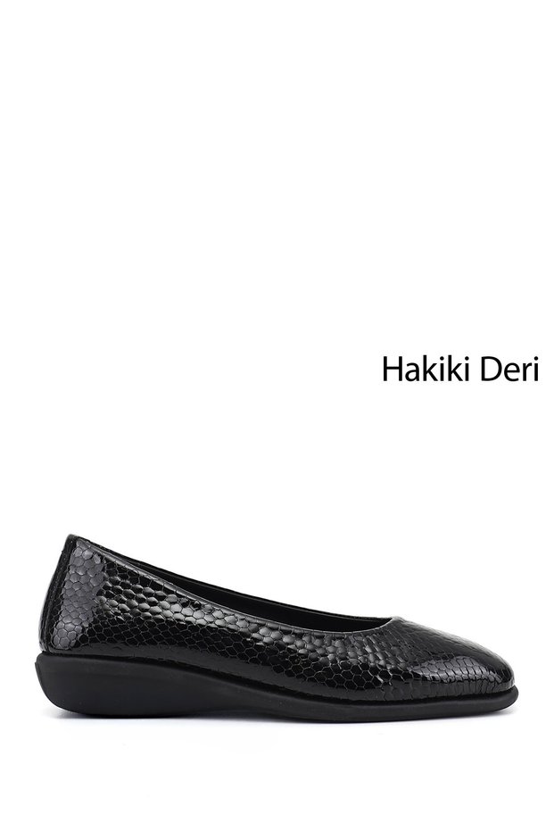 Women's Black Crocodile Wedge Sole Genuine Leather Comfort Shoes