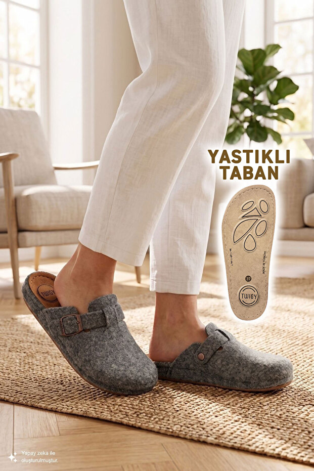 Tuana Women, Waiter Boy House Slippers Smoked 36/40