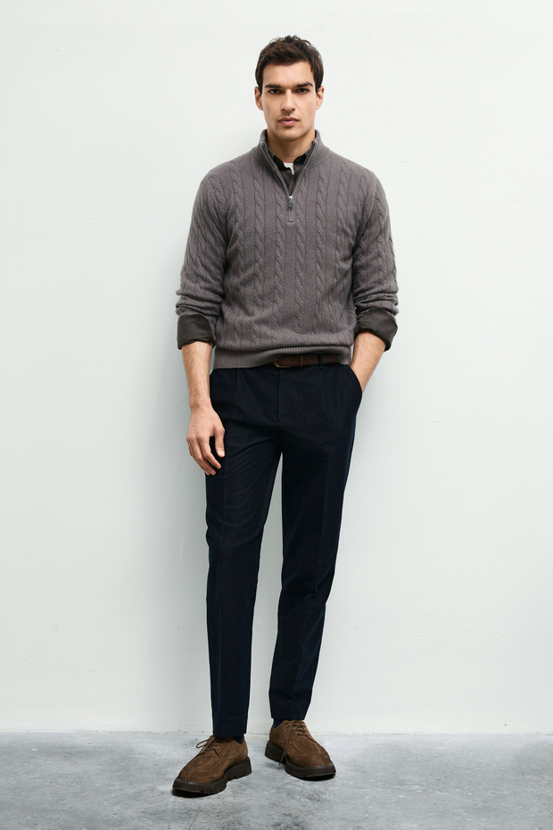 Domınıc Men's Sweater Mink