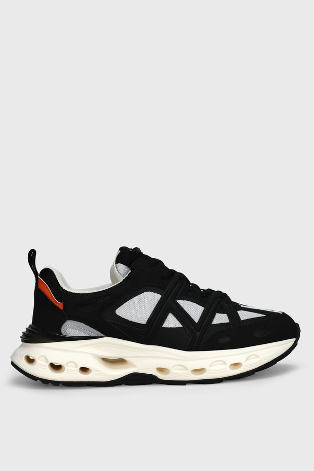 Vlad Men's Leather Sneaker Shoes Black