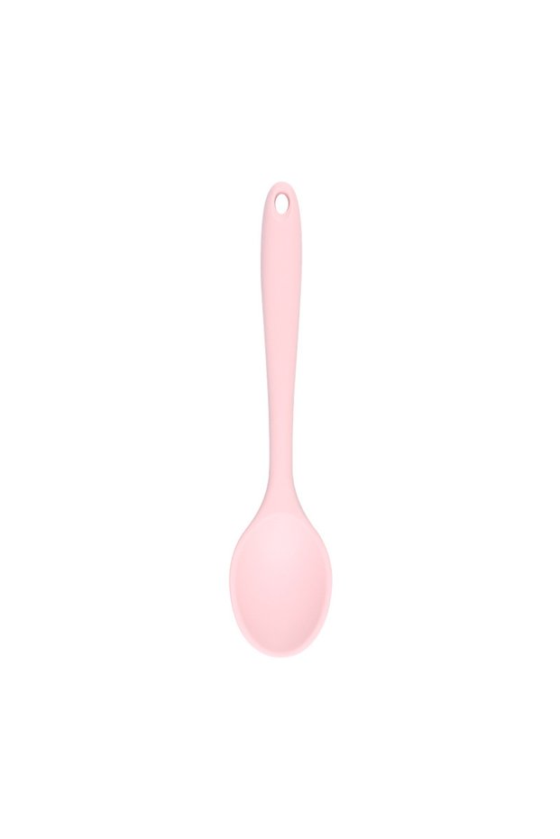 Maca powder Small Multicolored Silicone Spoons Silicone Serving Stirring Spoon for Kitchen Nonstick