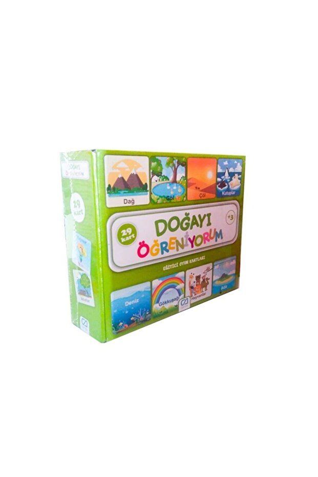 I'M Learning about Nature Educational Children's Knowledge and Game Cards