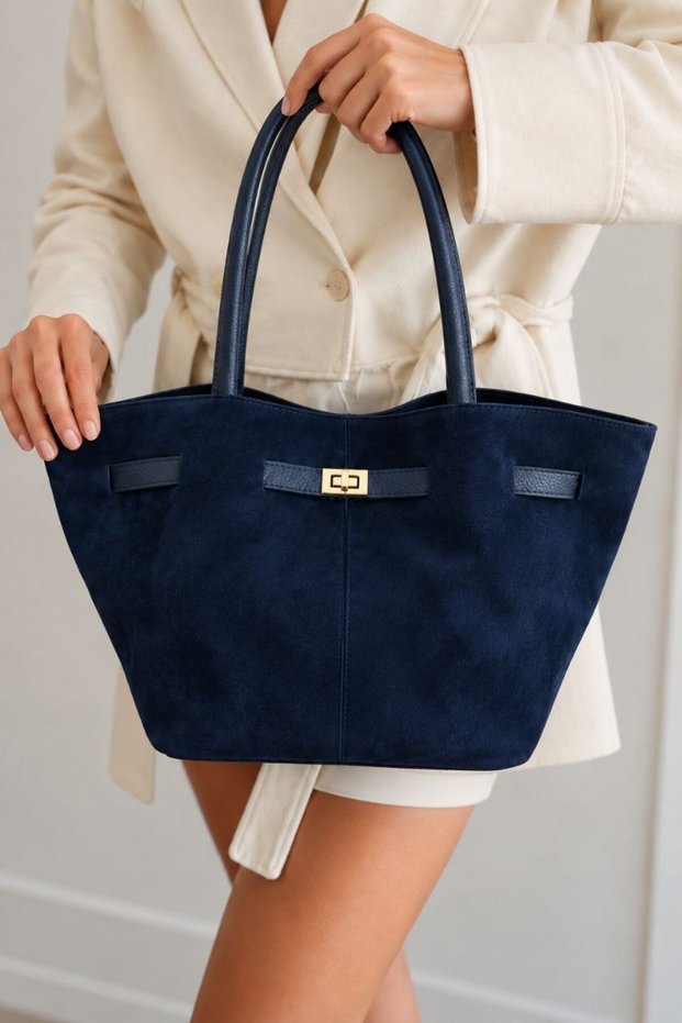 WOMEN'S MULTIPLE COMPARTMENTS LARGE VOLUME HAND AND SHOULDER BAG