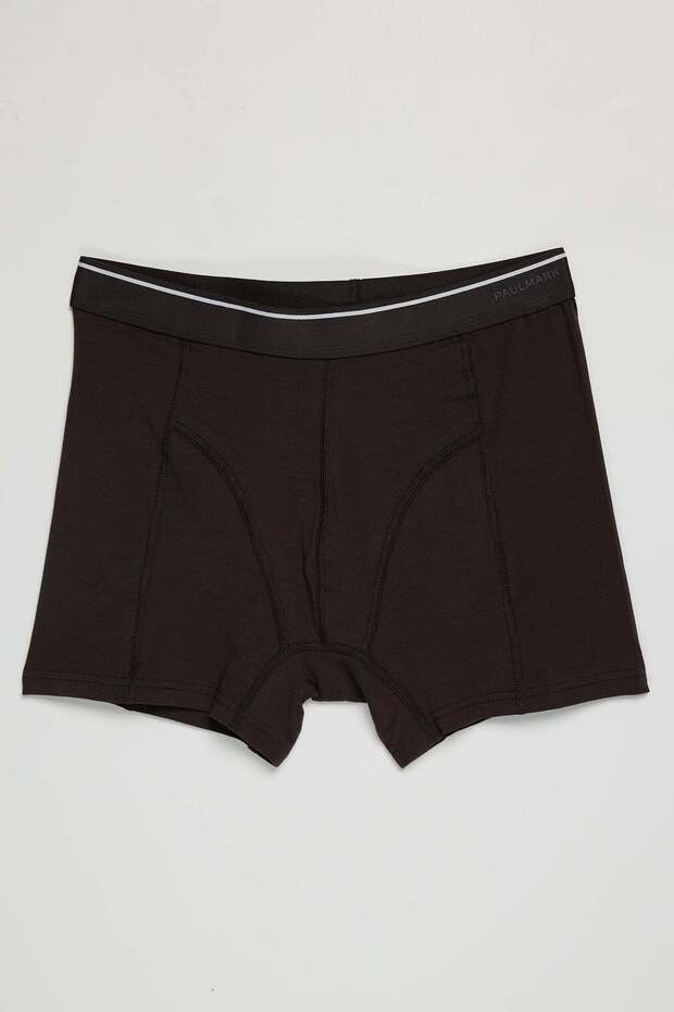 Men's Cotton Blend Solid Color Boxers