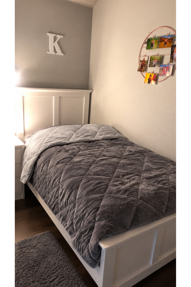 Single Welsoft Quilt 155X215 Double-Sided Soft Warm Winter Quilt