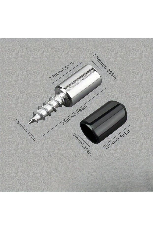 20pcs black 20pcs Shelf Support Pegs With Screws - Sturdy Support for Cabinets, Shelves, Furniture