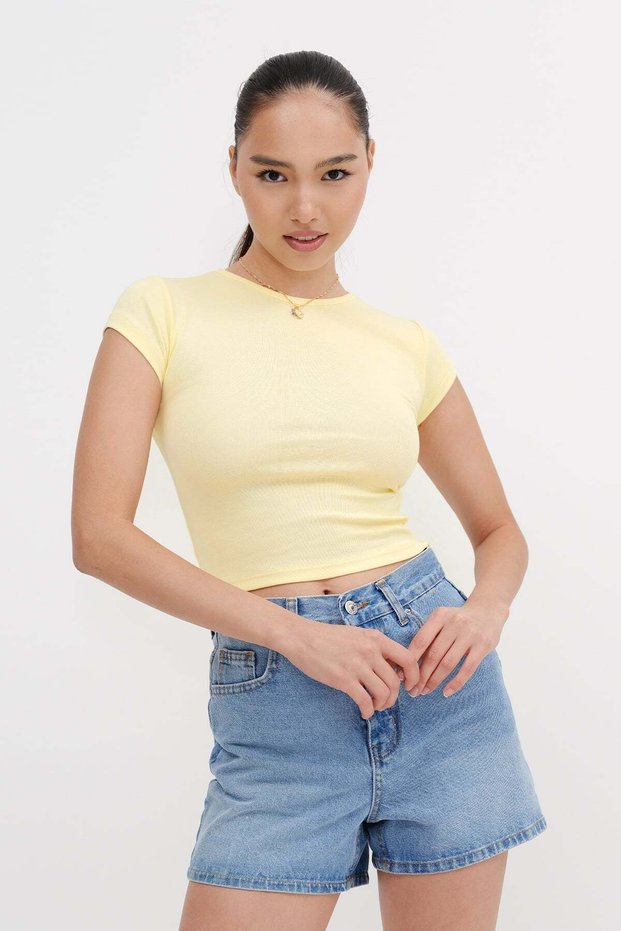 Short Sleeve Basic T-Shirt P1742-L10