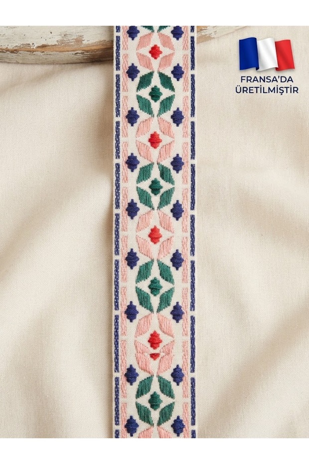 French Jacquard Woven Accessory / Ribbon 30mm -5Meters