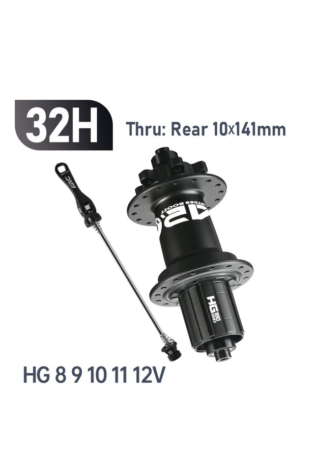 32h Rear HG 141 ARC MT088 BOOST Hub 6 Pawls 180 Clicks 15x110 12x148 10x141 Sealed Bearing Mountain