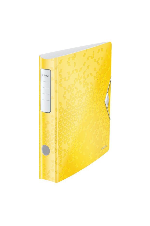 Plasticized binder 5cm 180 degrees yellow Active Wow