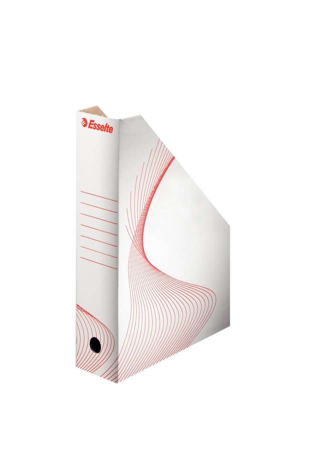 White Cardboard Document Holder