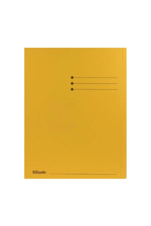 Cardboard File Folder Yellow