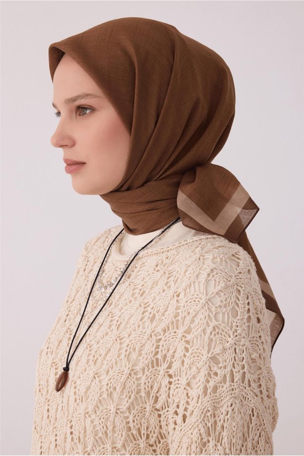 Eșarfă nouă, simplă, roz 35