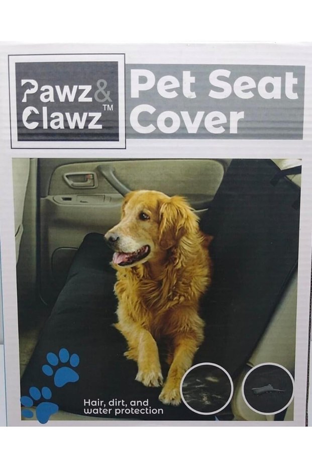 Edge home Premium Pet Seat Cover for AutoTruck, Waterproof! Black, 57'' x 57'' with seat Belt Access