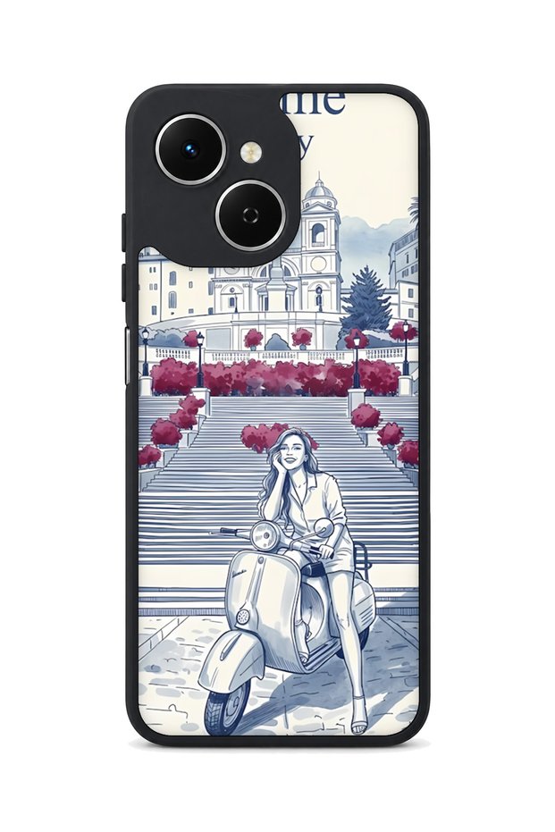Spark 40C Compatible Rome Patterned Camera Protected Shockproof Case