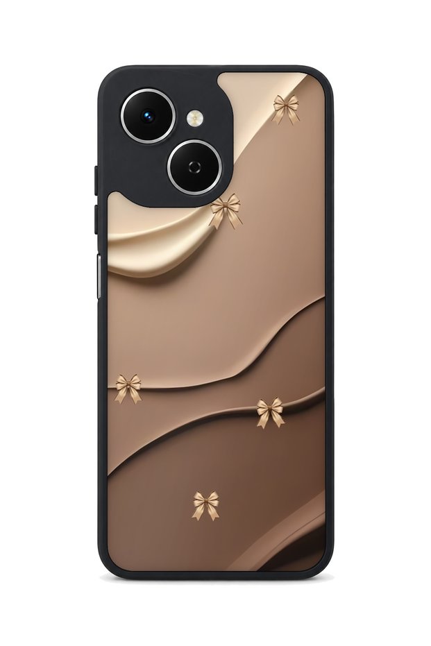 Spark 40C Compatible Beige Patterned Camera Protected Shockproof Case