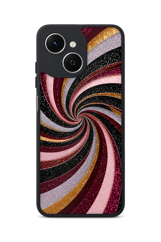 حافظة مقاومة للصدمات متوافقة مع كاميرا Spark 40C ذات نمط Swirl Hypnotic وواقية من الصدمات