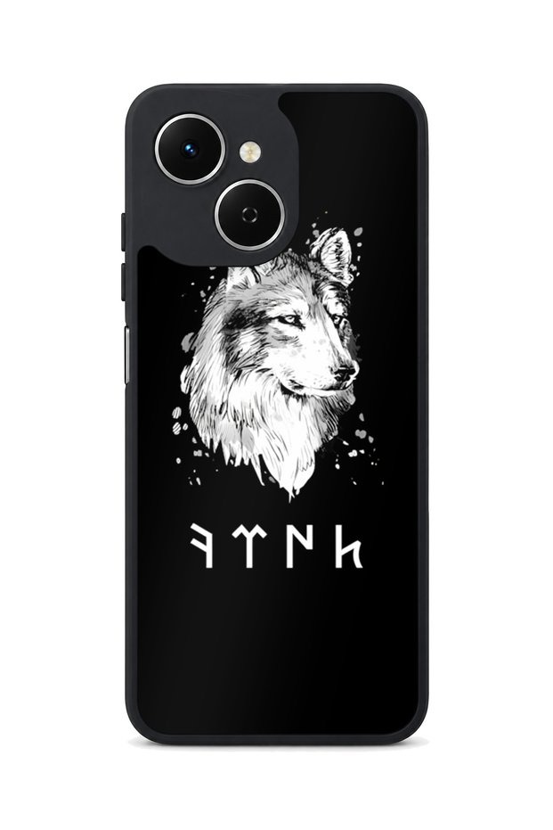 Spark 40C Compatible Gokturk Patterned Camera Protected Shockproof Case