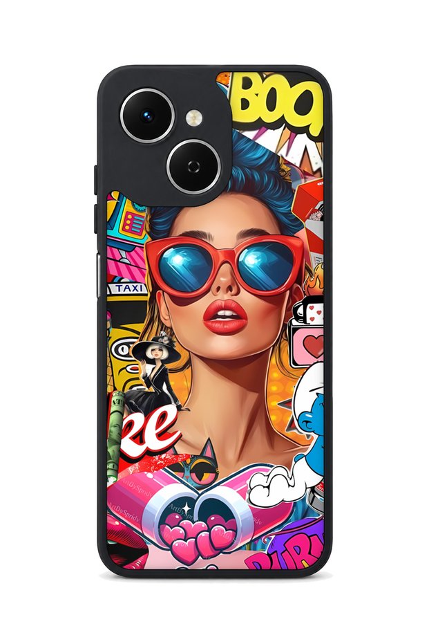 Spark 40C Compatible Boom Patterned Camera Protected Shockproof Case