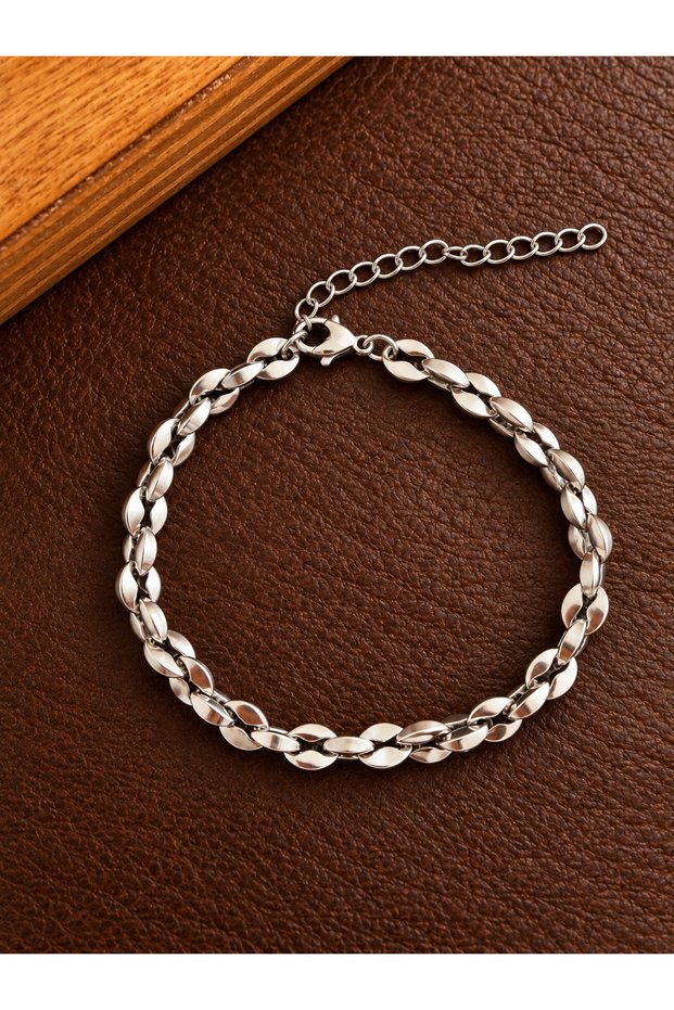 Stainless steel bracelet 18+5cm 3.5mm