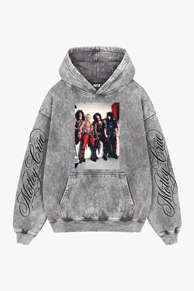 World Tour 1983 Sleeve Printed Washable White Oversize Unisex Hoodie