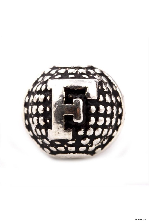 Concepta 8 mm Metal Letter - Metal Prayer Beads (201311) Letter -