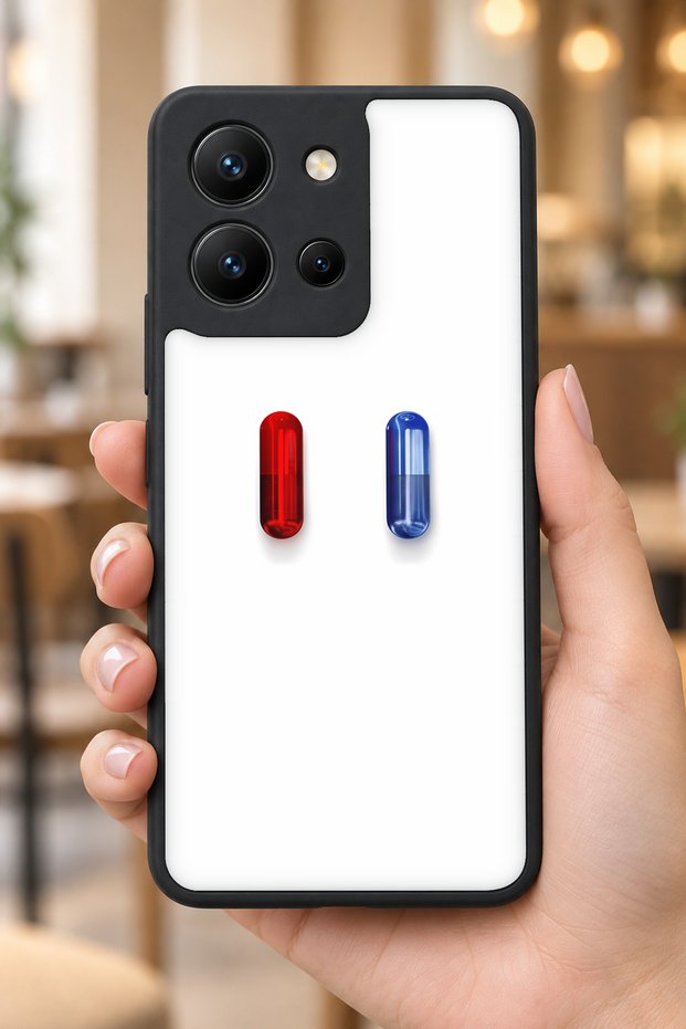 حافظة مقاومة للصدمات متوافقة مع Vivo Y36 مع حماية للكاميرا بنمط كبسولة