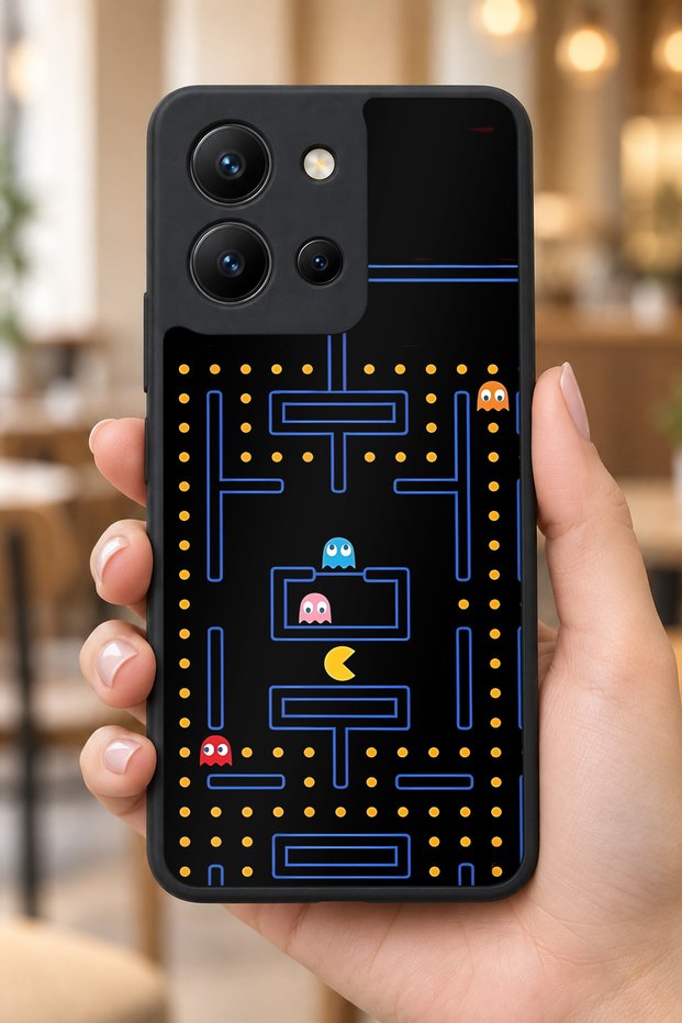 حافظة مقاومة للصدمات متوافقة مع كاميرا Vivo Y36 ذات نمط متاهة وحماية للكاميرا