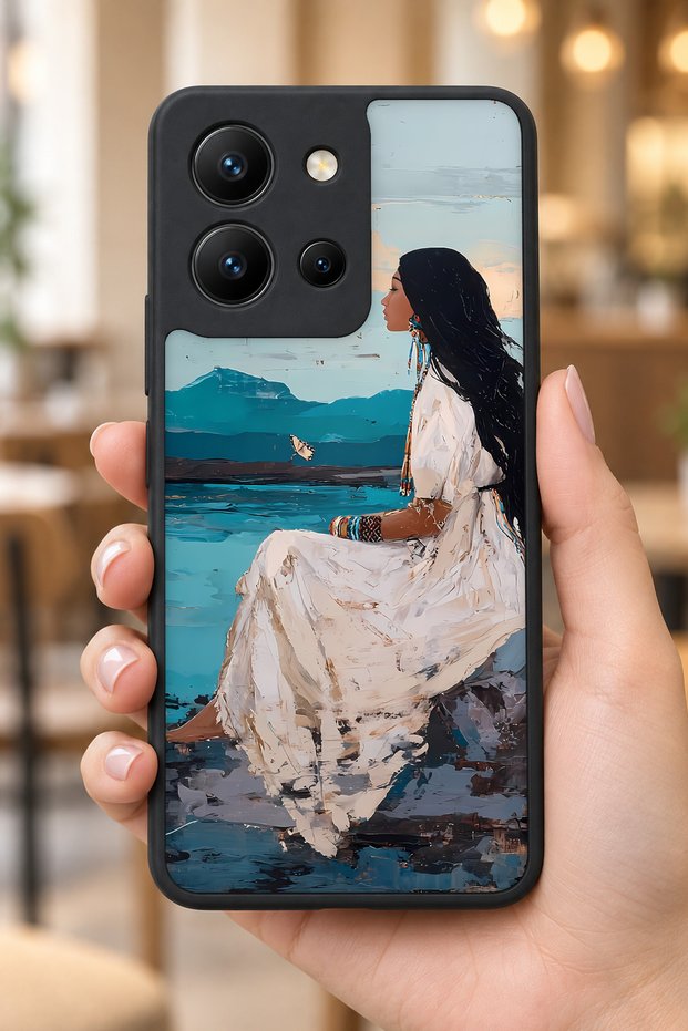 Vivo Y36 Compatible Dress Patterned Camera Protected Anti-Knock Case