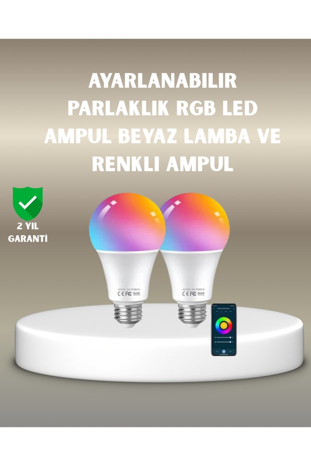Rgbw Technology Smart Led Bulb with Timer