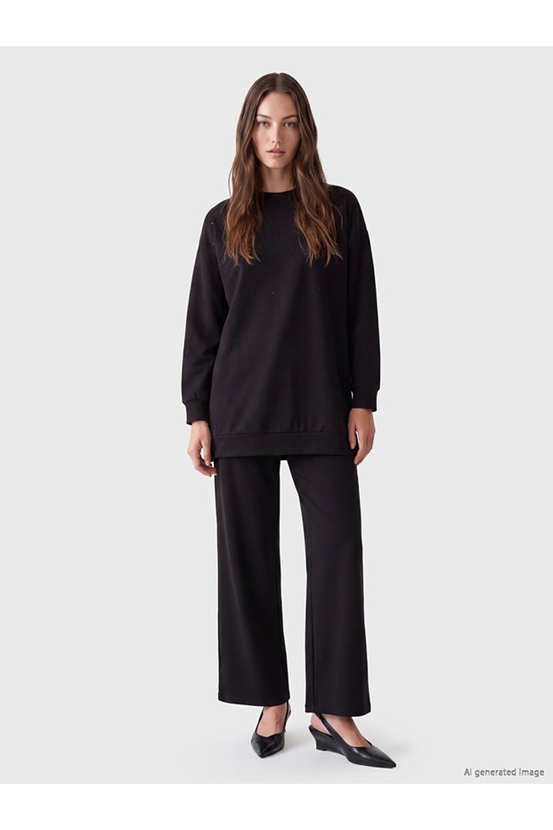 Stoned Soft Touch Women's Sweatshirt Tunic for Style Enthusiasts from Uzg Store