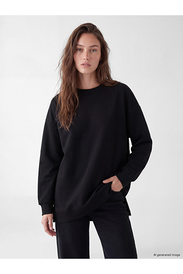 Esvab • Modern & Distinctive Soft Touch Women's Sweatshirt Tunic
