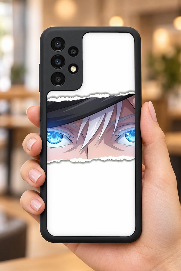 Samsung Galaxy A13 / A23 Compatible Sensei Patterned Shockproof Case with Camera Protection
