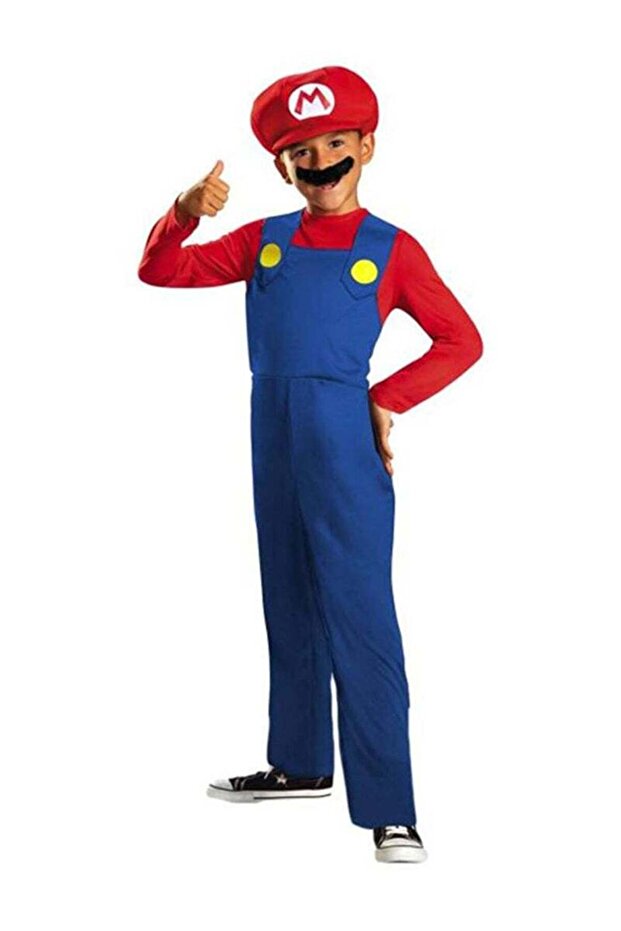 Nintendo Super Mario Brothers Classic Costumes Set Medium