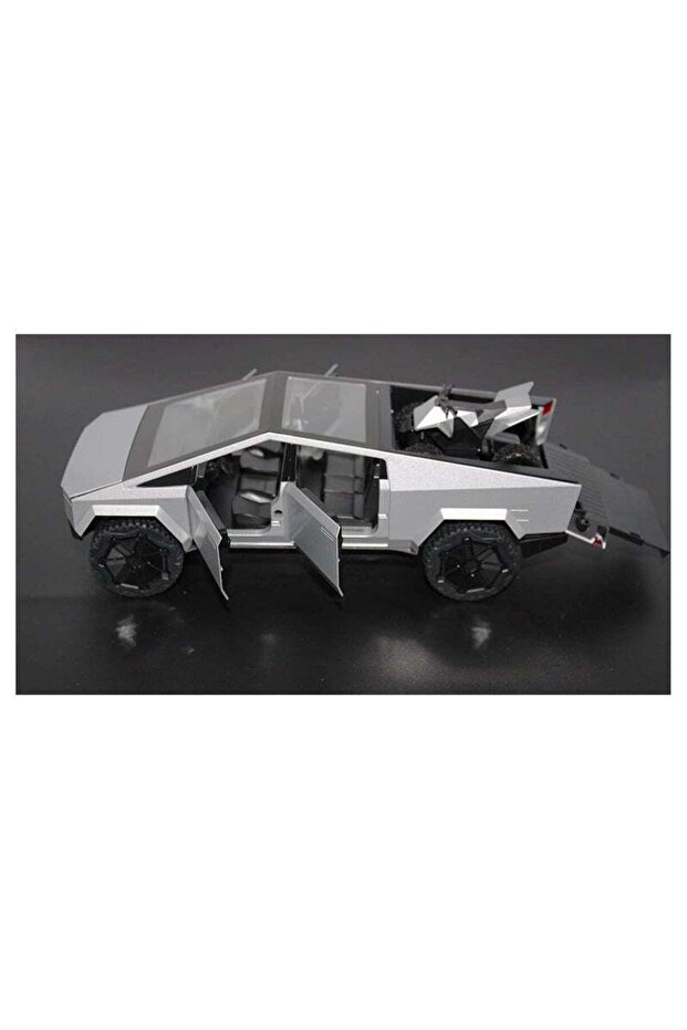 1:24 Tesla Cybertruck Diecast Model | Light & Sound Effects | Alloy Construction | Collectible Toy Car