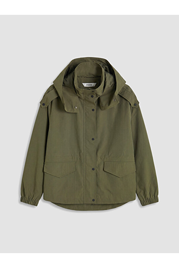 Esvab • Modern & Distinctive Hooded Loose Fit Women's Jacket