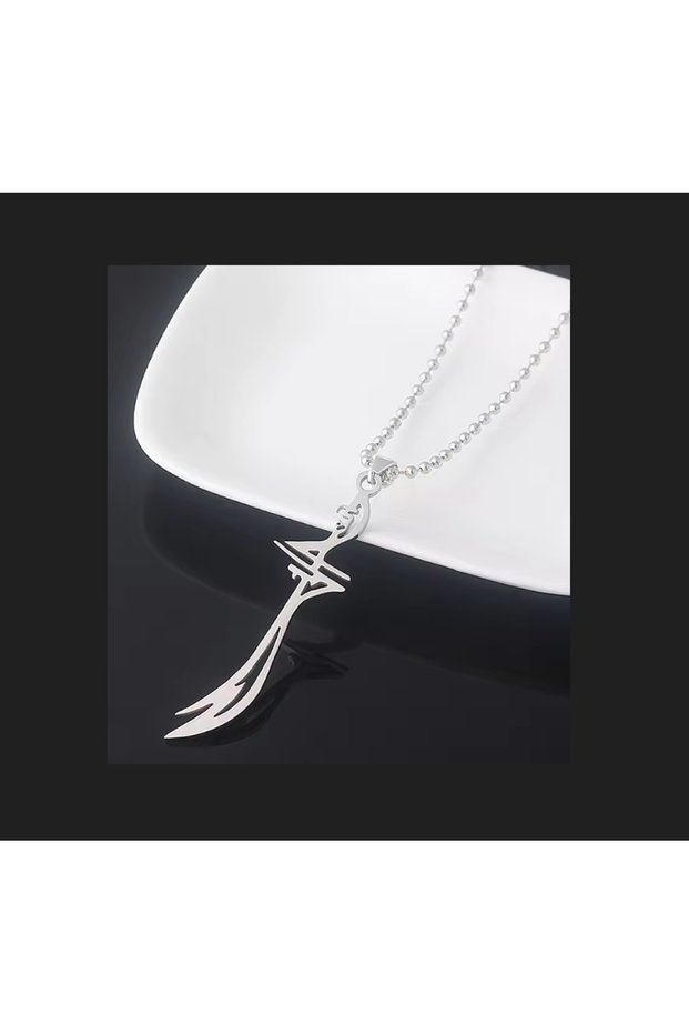 Hz. Ali Zülfikar Sword Pendant Stainless Steel Chain Sword Necklace