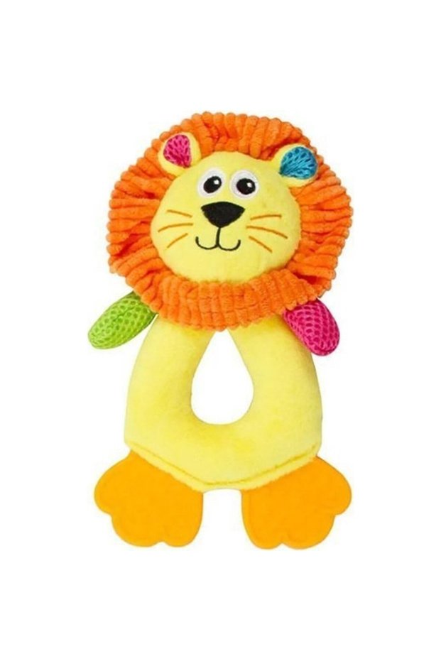 Vivid Life Hollow Lionet Plush Dog Toy with Sound 17 Cm