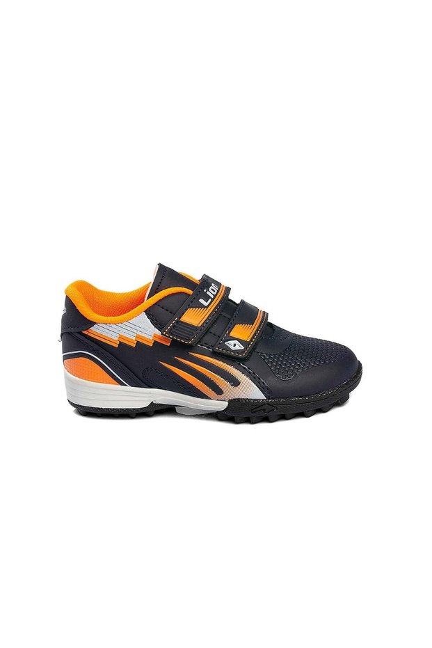 Children's lion carpet field shoes with velcro