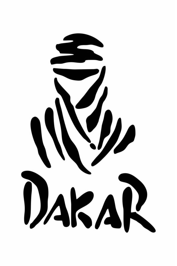 Dakar Adventure Rider Vehicle, Car, Auto, Motorcycle, Helmet, Laptop, Glass Sticker 23X34 cm