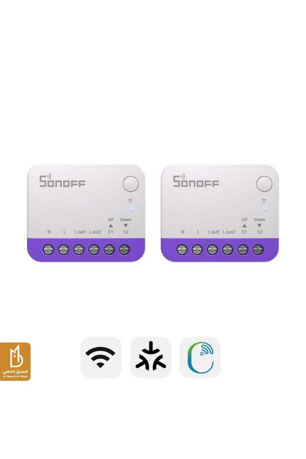 مفتاح ذكي للستائر الدوارة (متوافق مع Wi-Fi و Matter)
