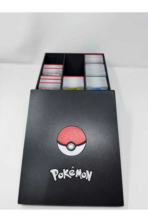 Pokemon Card Storage Box - 2400 Card Capacity Modular Organizer and Carrying Case