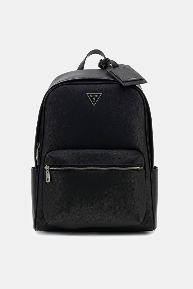 MILANO COMPACT BACKPACK Men's Black/Yellow Backpack HMMILOP5219-BKM