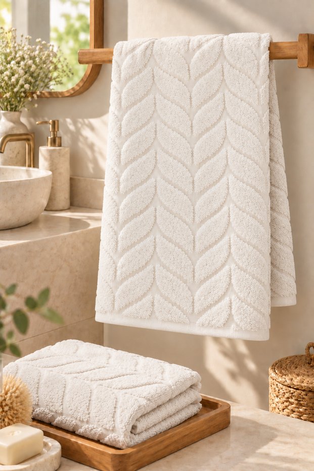 Cotton Love Hand Towel Cream