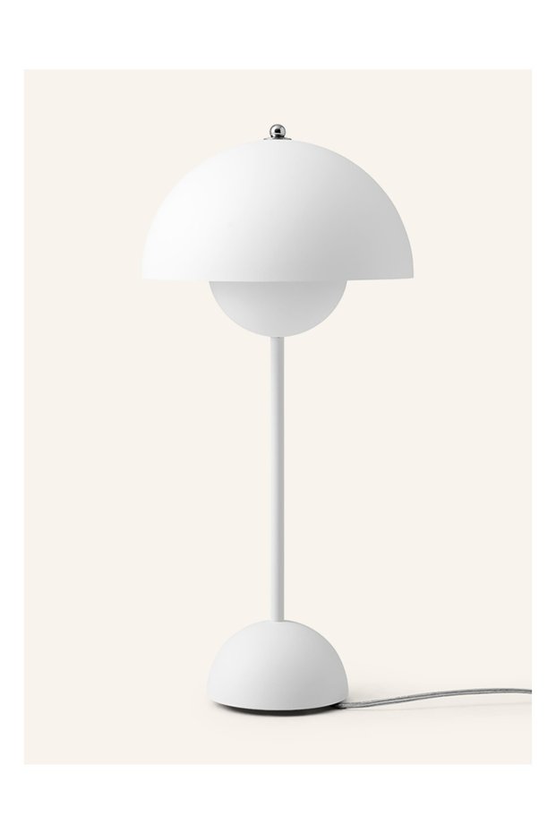Flowerpot Vp3 Table Lamp, Verner Panton Design, E27 Base, 49 cm